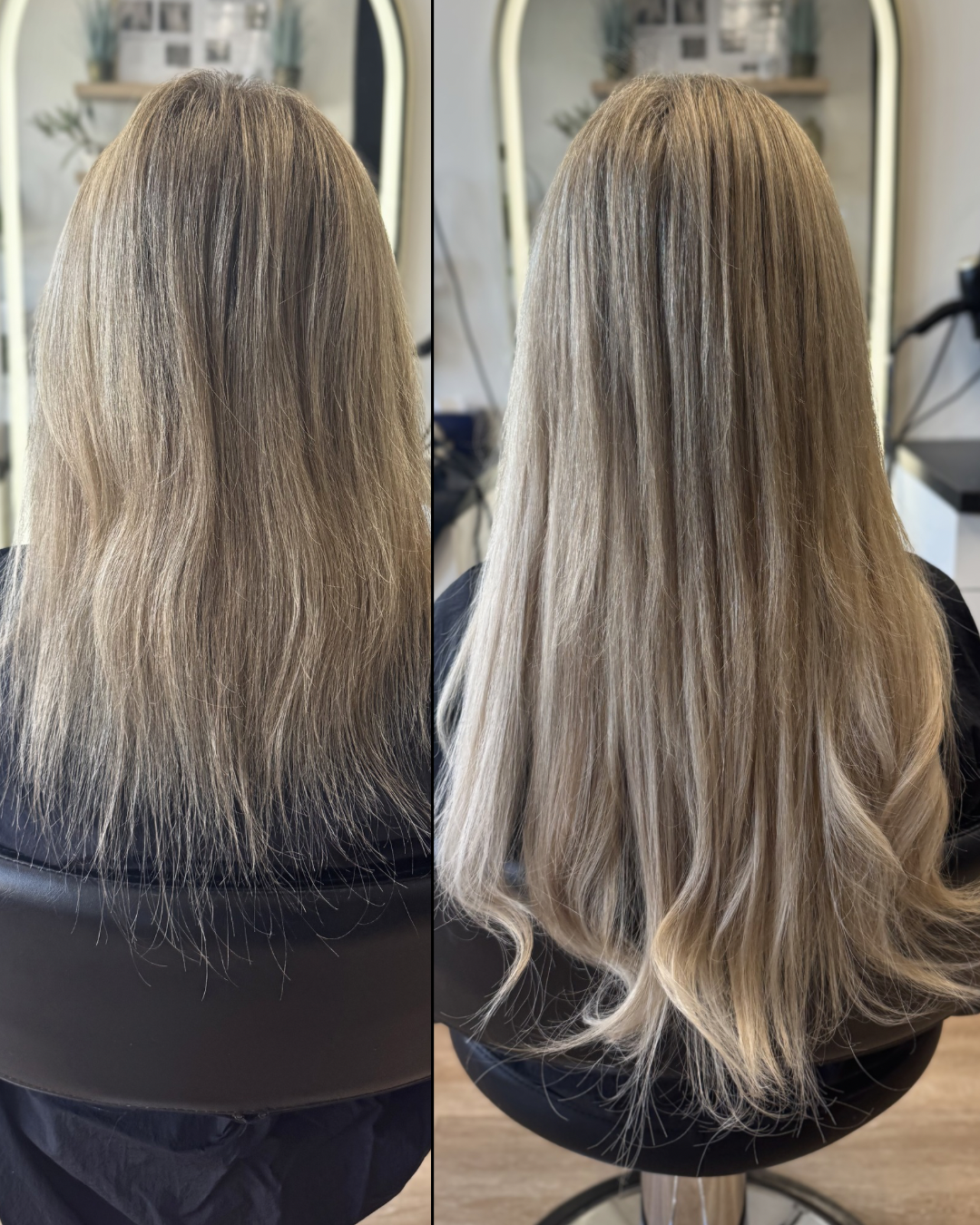 Hair transformation